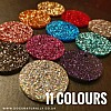 Dog Breed Decorations 11 Glitter Colours